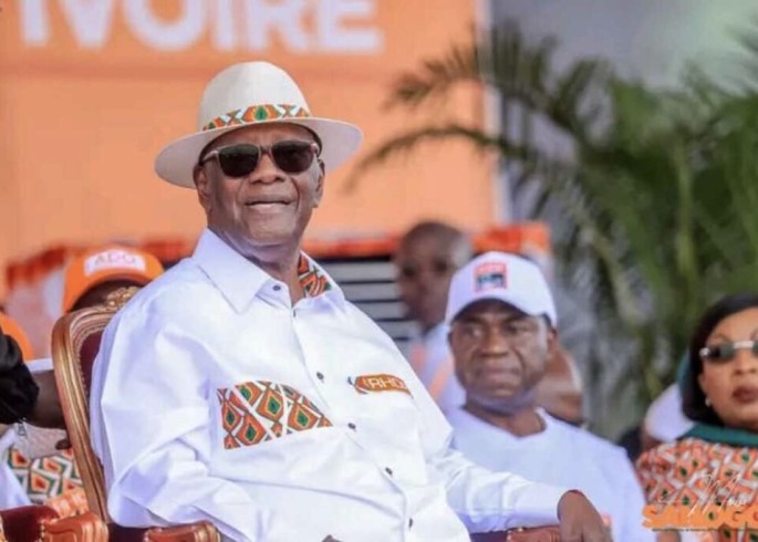 À Daloa, Alassane Ouattara lance sa campagne dans une ambiance d’unité et de confiance